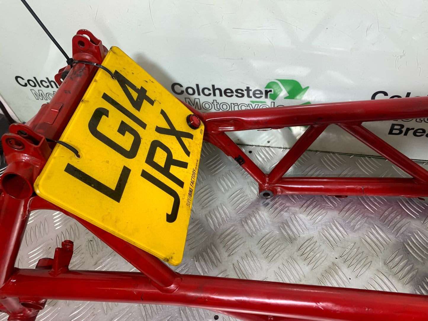 DUCATI STREETFIGHTER 848 FRAME REG LOG BOOK YEAR 2011-2016 (CMB1050)