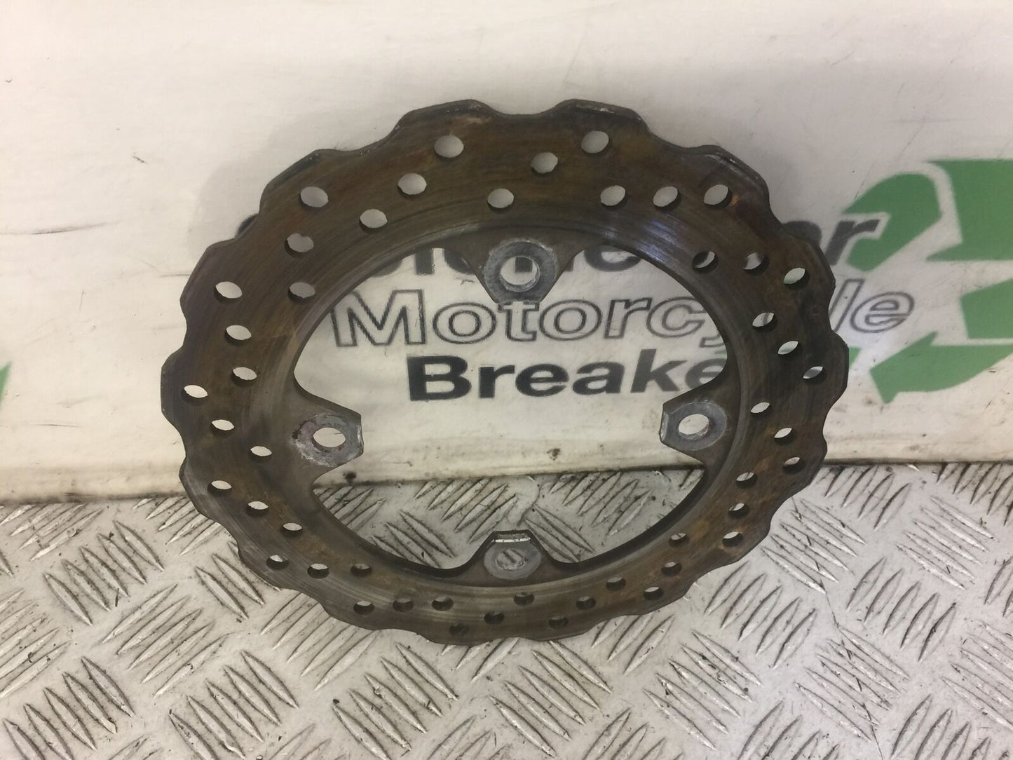 KAWASAKI ZX6R REAR BRAKE DISC YEAR 2009-2012 (STOCK 626)
