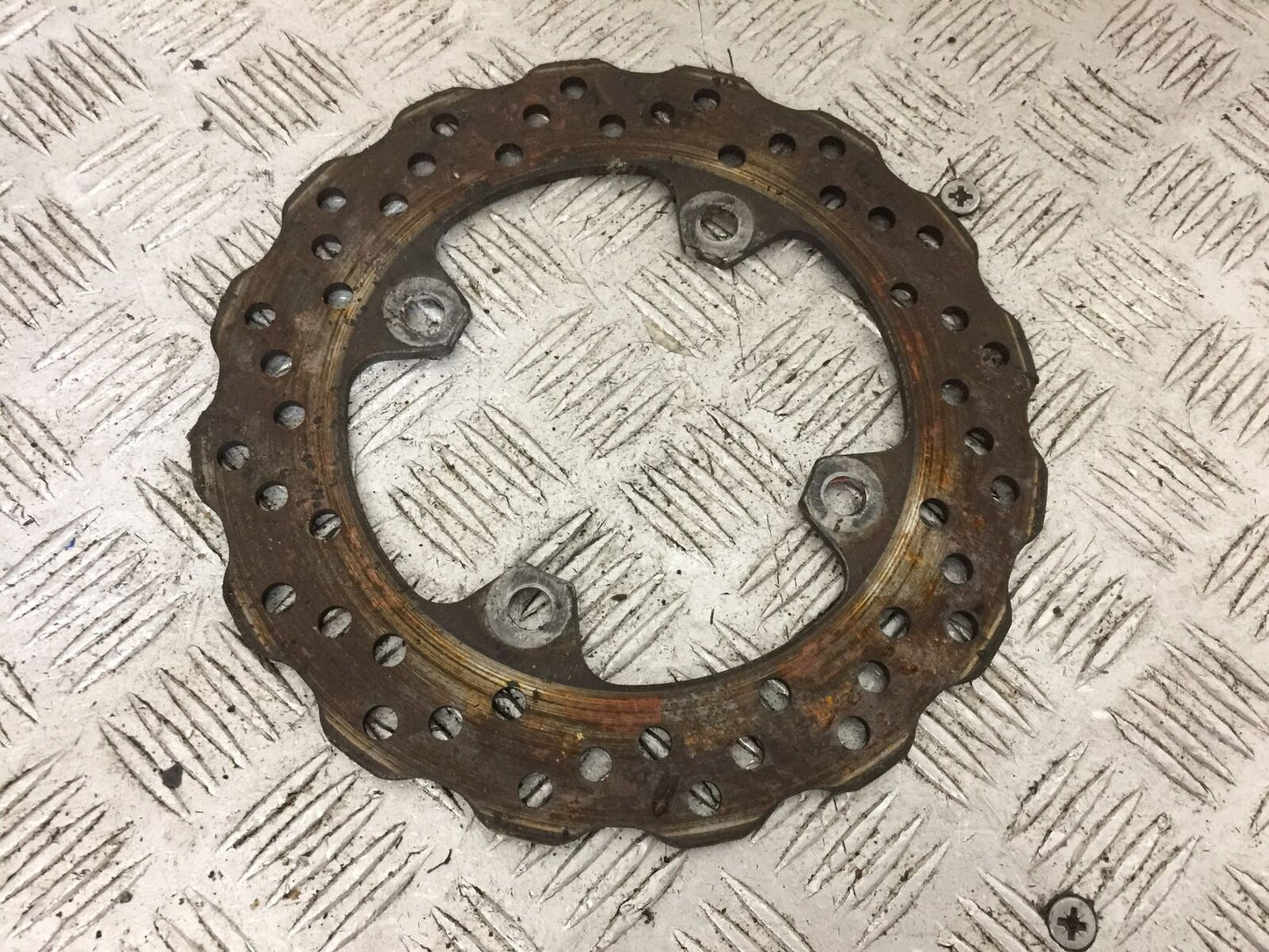 KAWASAKI ZX10R ZX10 R REAR BRAKE DISC 2006-2007 (STOCK 895)