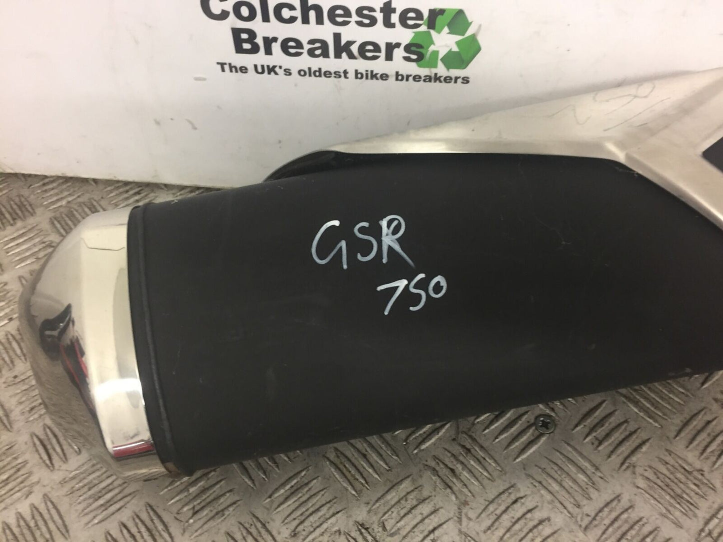 SUZUKI GSR750 GSR 750 SILENCER YEAR 2012