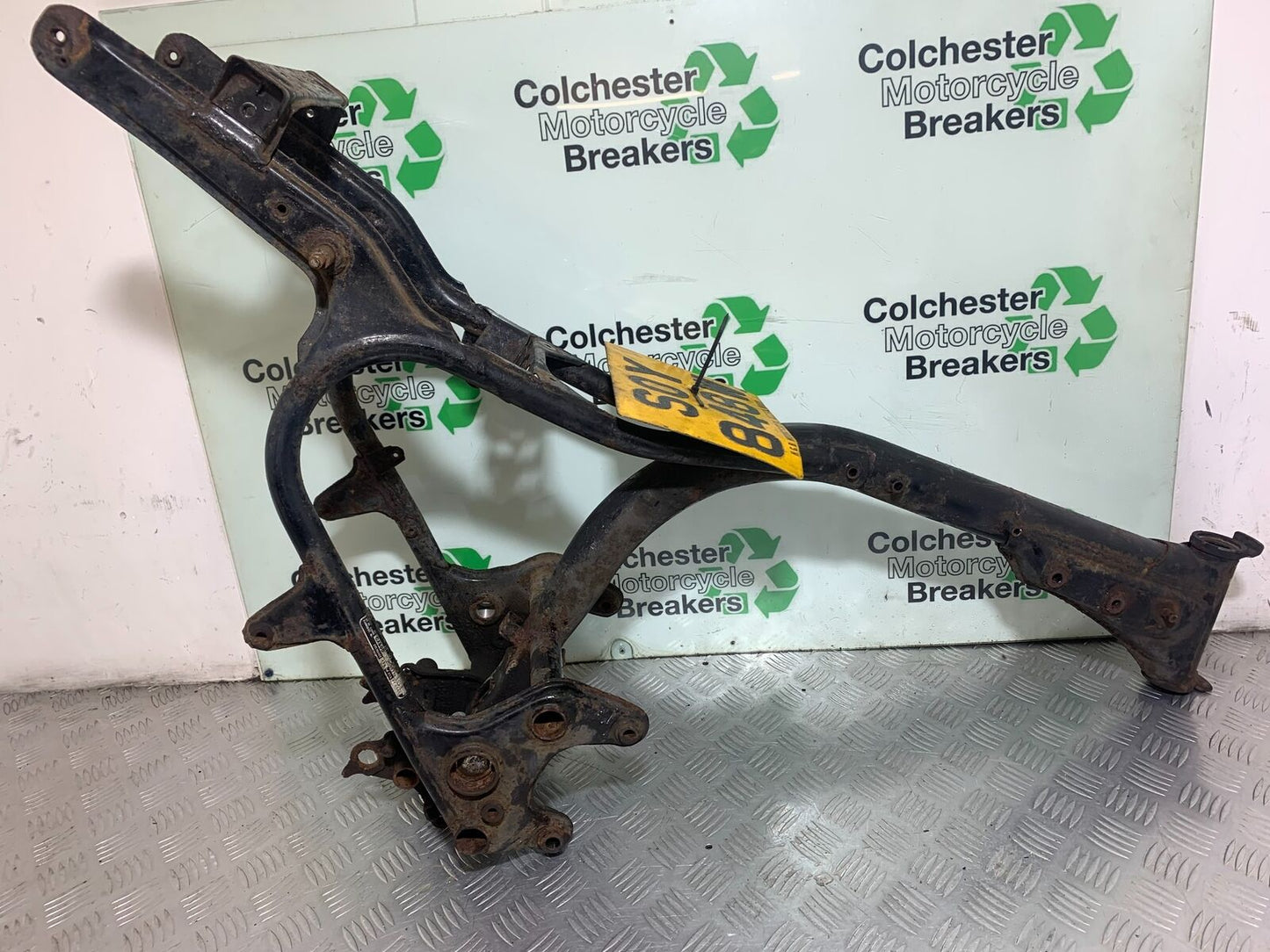 KTM 990 SUPERMOTO T FRAME WITH LOG BOOK YEAR 2010-2011 (CMB1127)