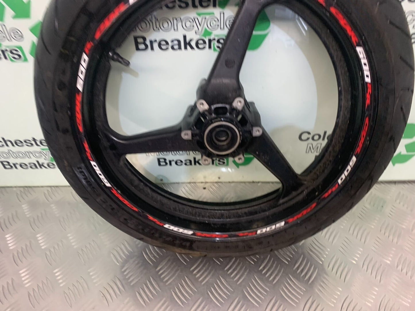 HONDA CBR600 CBR 600 RR FRONT WHEEL YEAR 2003-2004 (STOCK 974)