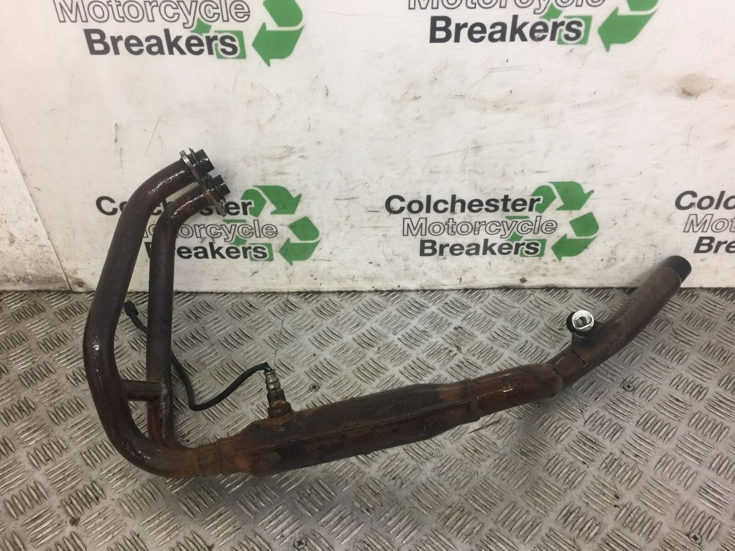 KAWASAKI NINJA 300 EX300 EXHAUST DOWNPIPES YEAR 2017 (STOCK 492)