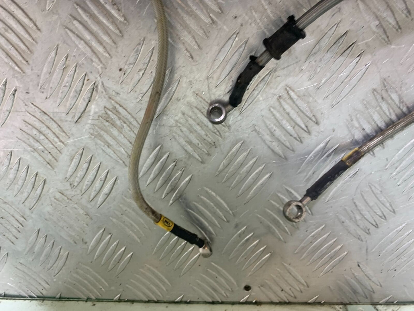 HONDA CBR600 CBR 600 F BRAIDED BRAKE LINES YEAR 2000-2003(CMB1091)