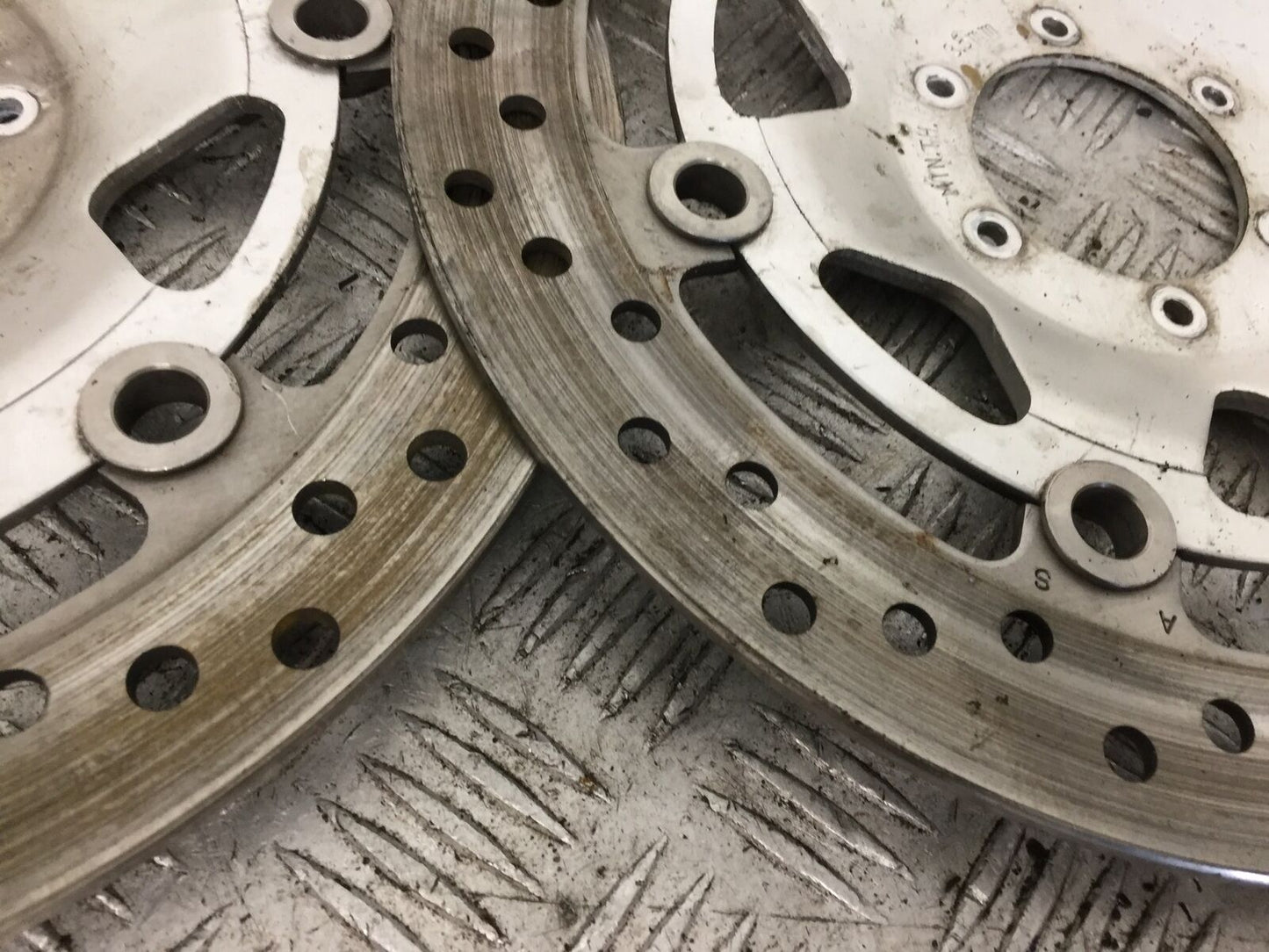 HONDA GL1800 GL 1800 FRONT BRAKE DISCS YEAR 2004-10 ABS (STOCK 890)