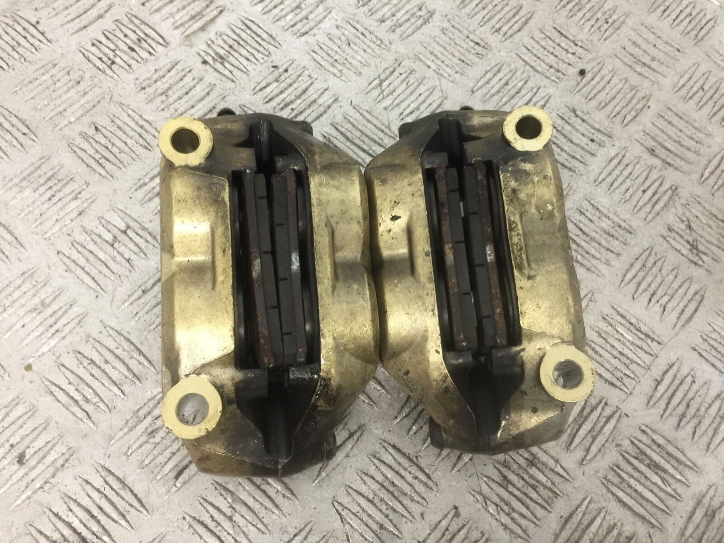 APRILIA DORSODURO 750 FACTORY BREMBO BRAKE CALIPERS YEAR 2011 (STOCK 908)