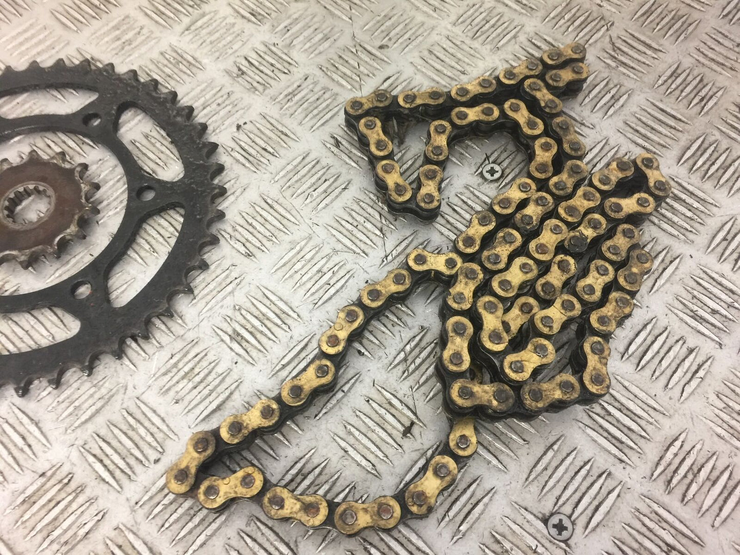 KAWASAKI NINJA 300 EX300 CHAIN AND SPROCKETS YEAR 2017 (STOCK 492)