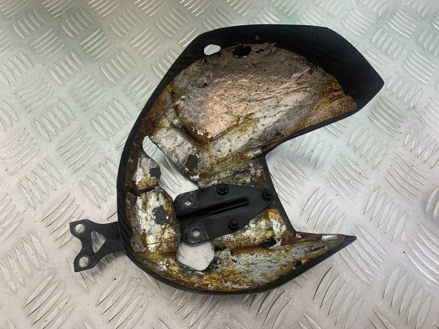 DUCATI 1199 PANIGALE CARBON EXHAUST COVER YEAR 2012-2014 (CMB1047)