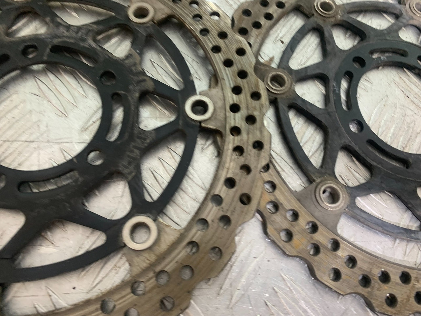 KAWASAKI GTR1400 GTR 1400 FRONT BRAKE DISCS YEAR 2007-2009 (CMB1174)