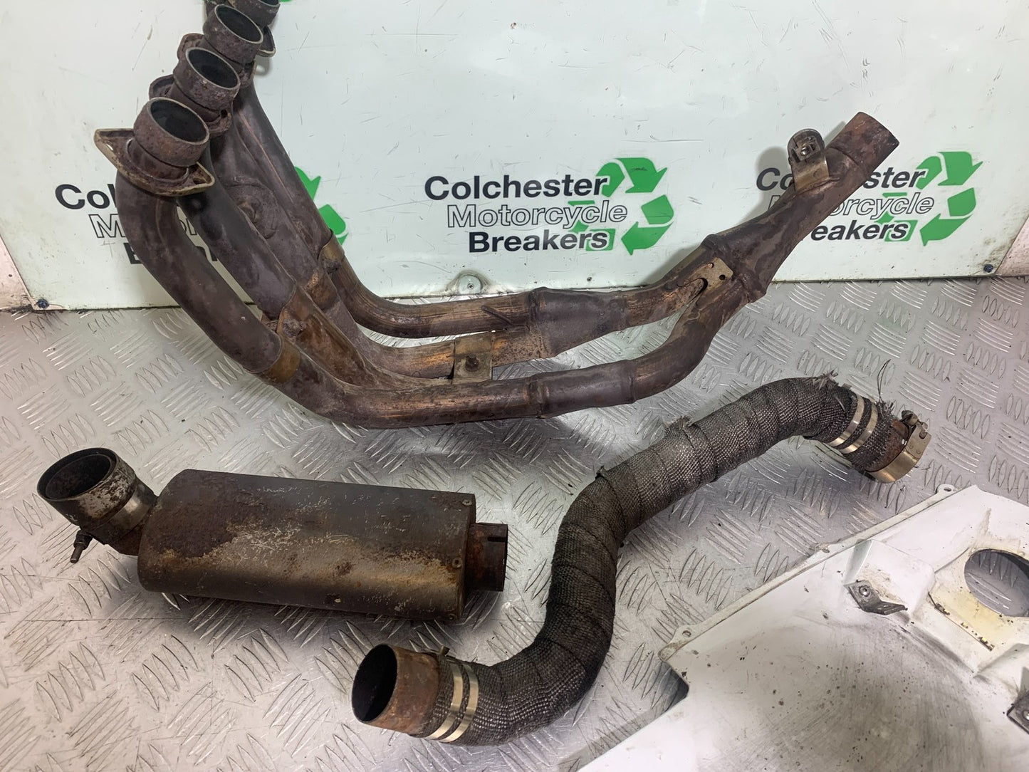SUZUKI GSXR750 GSXR 750 K4 K5 EXHAUST (CUSTOM) 2004-2005 (CMB1319)