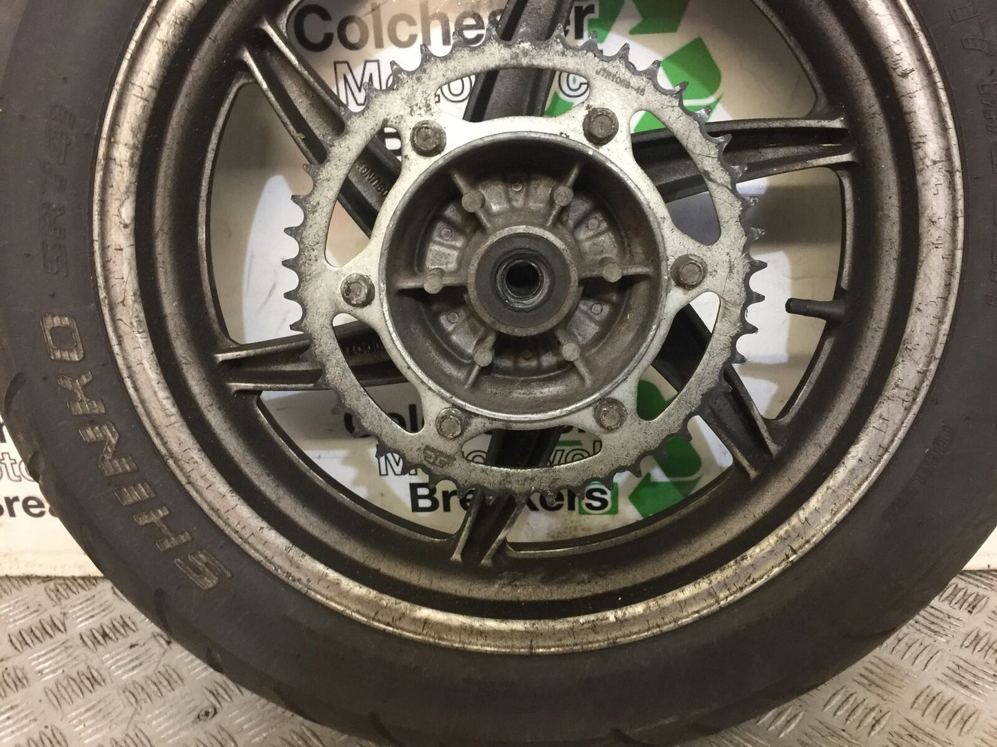 HYOSUNG GT250 COMET REAR WHEEL YEAR 2007 (STOCK 682)
