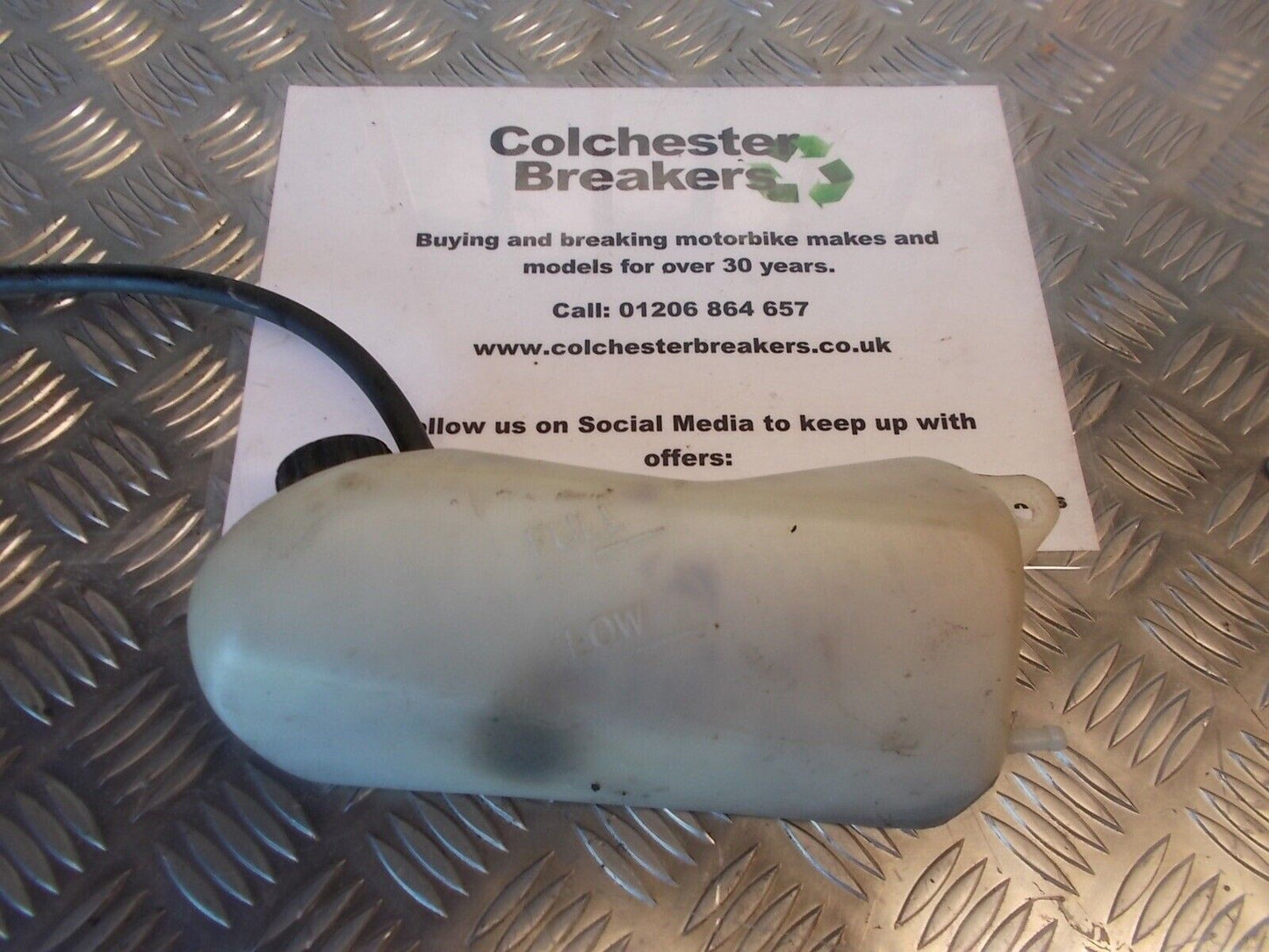 KAWASAKI ZZR600 ZZR 600 D COOLANT BOTTLE YEAR 1990 1992