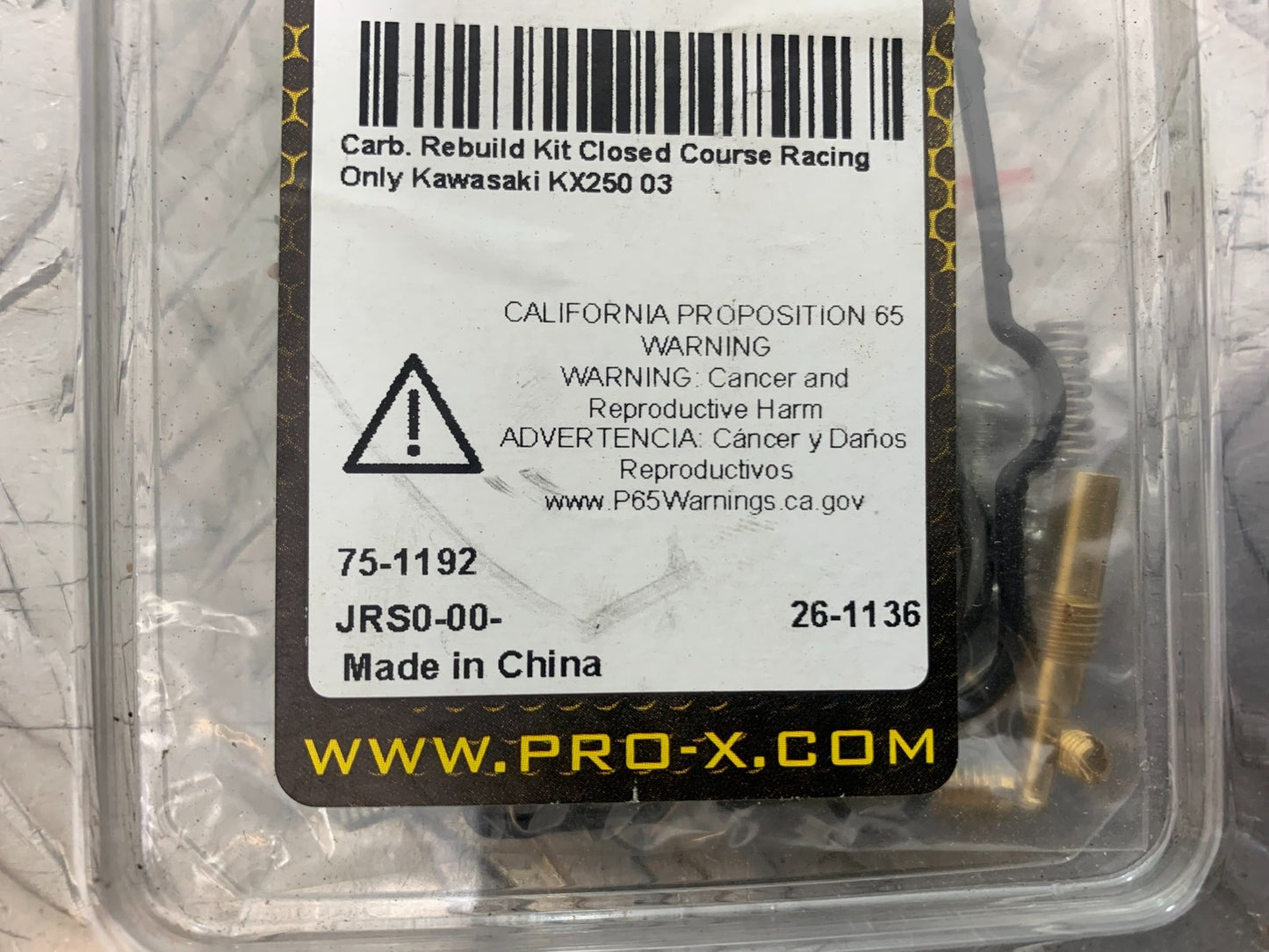 KAWASAKI KX250 KX 250 CARB KIT (NEW) YEAR 2003
