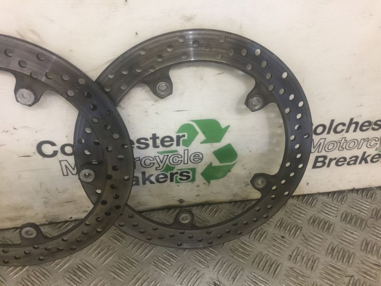 BMW F800 ST FRONT BRAKE DISCS YEAR 2011-2013 (STOCK 575)