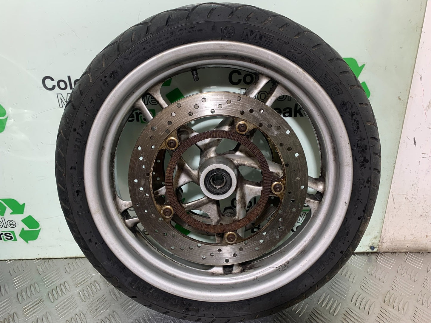 BMW K1200 K 1200 LT FRONT WHEEL AND DISCS YEAR 1999-07 (CMB1271)
