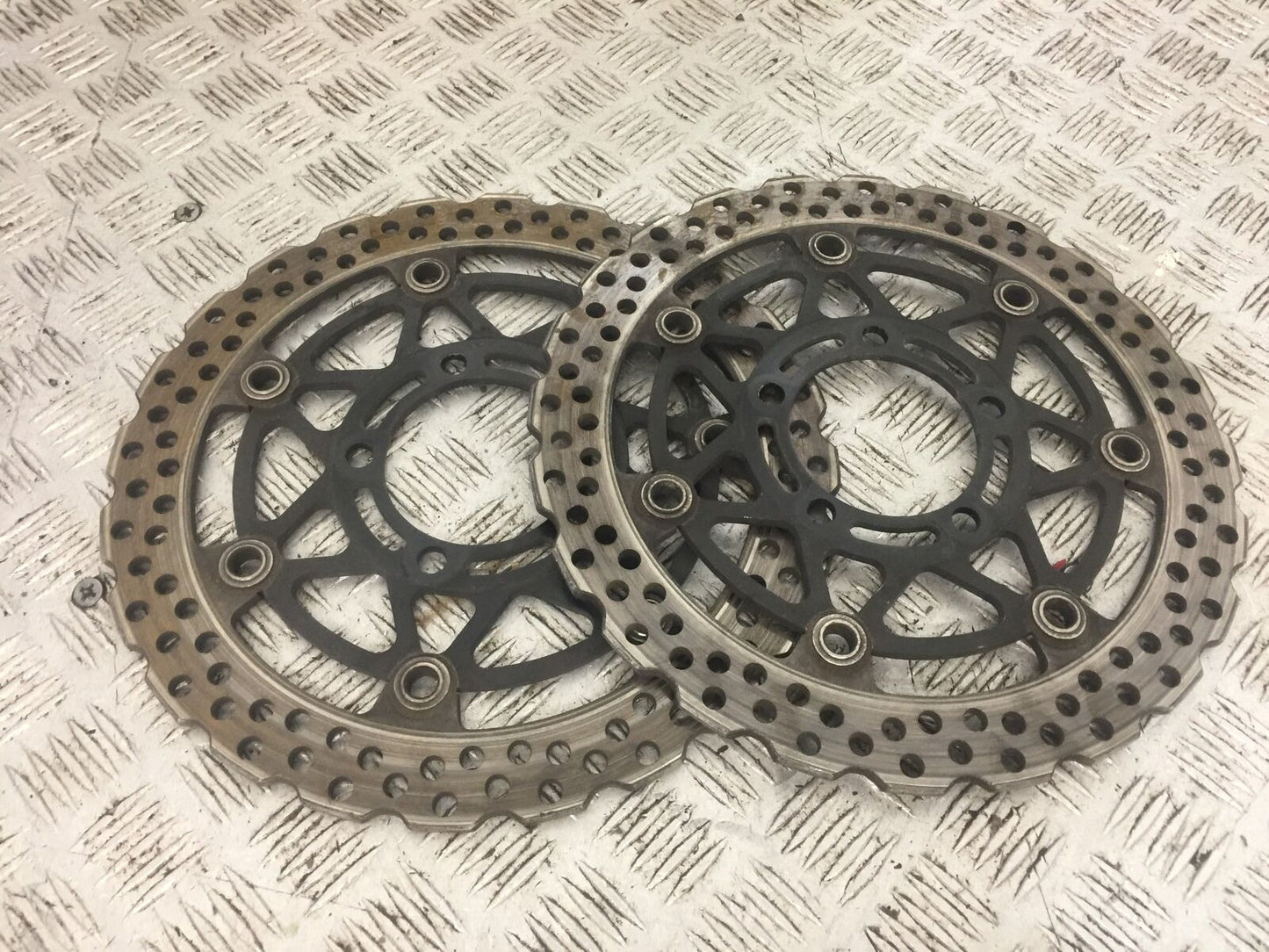 KAWASAKI Z1000 SX FRONT BRAKE DISCS YEAR 2011 (STOCK 796)