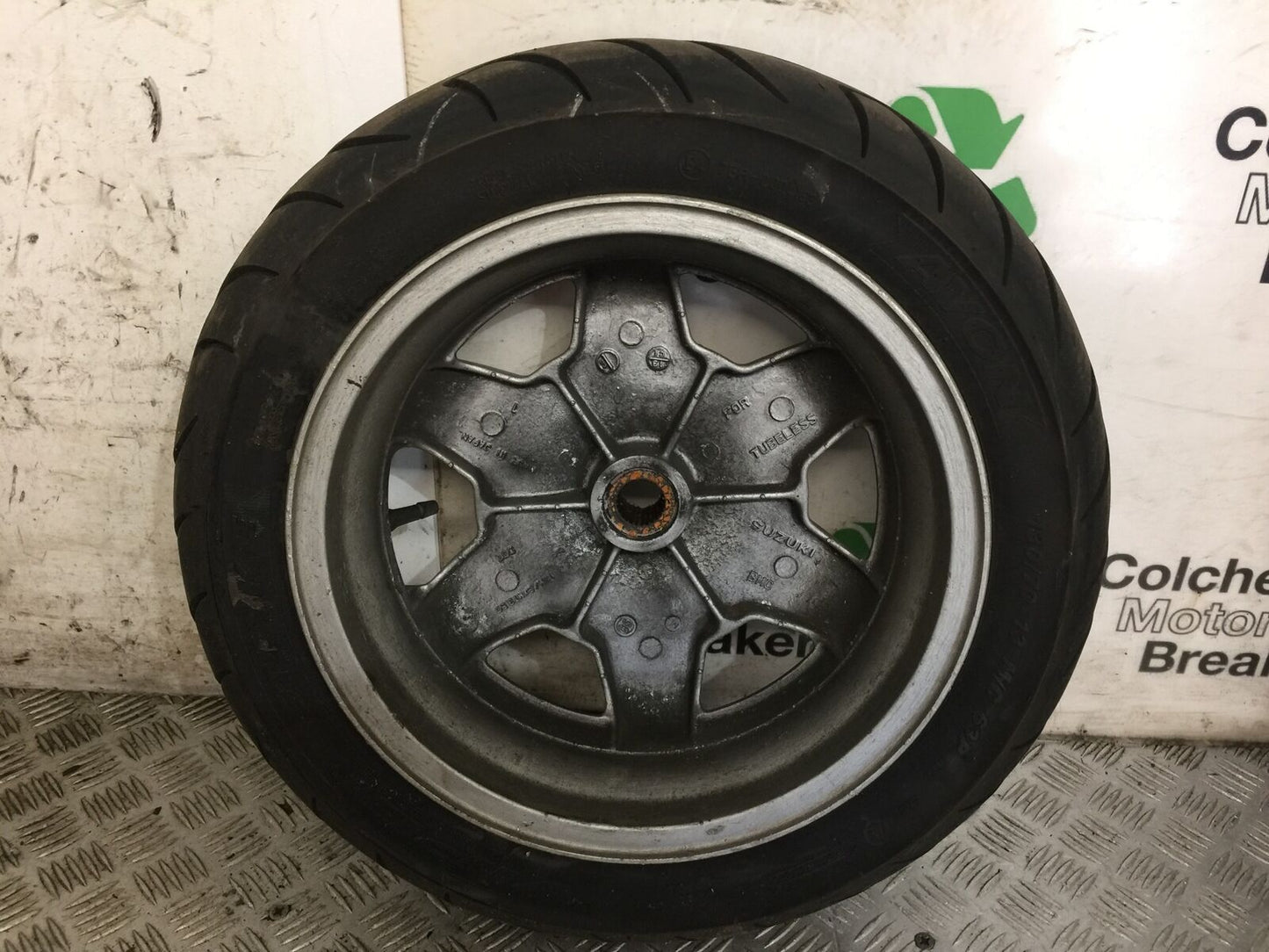 SUZUKI AN 250 BURGMAN REAR WHEEL YEAR 1999 (STOCK 881)