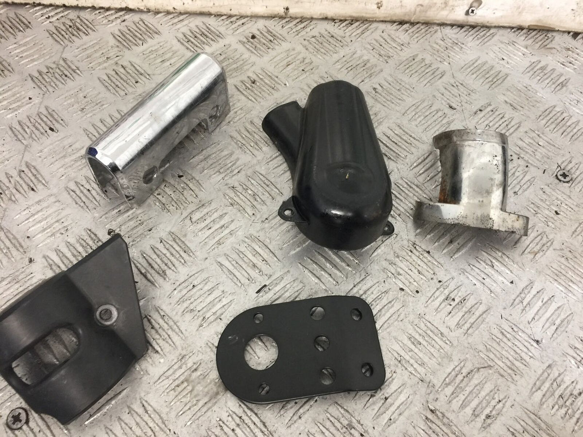HYOSUNG GV650 AQUILA PRO SPORT EXHAUST BRACKETS AND INFILLS YEAR 2013(STOCK 846)