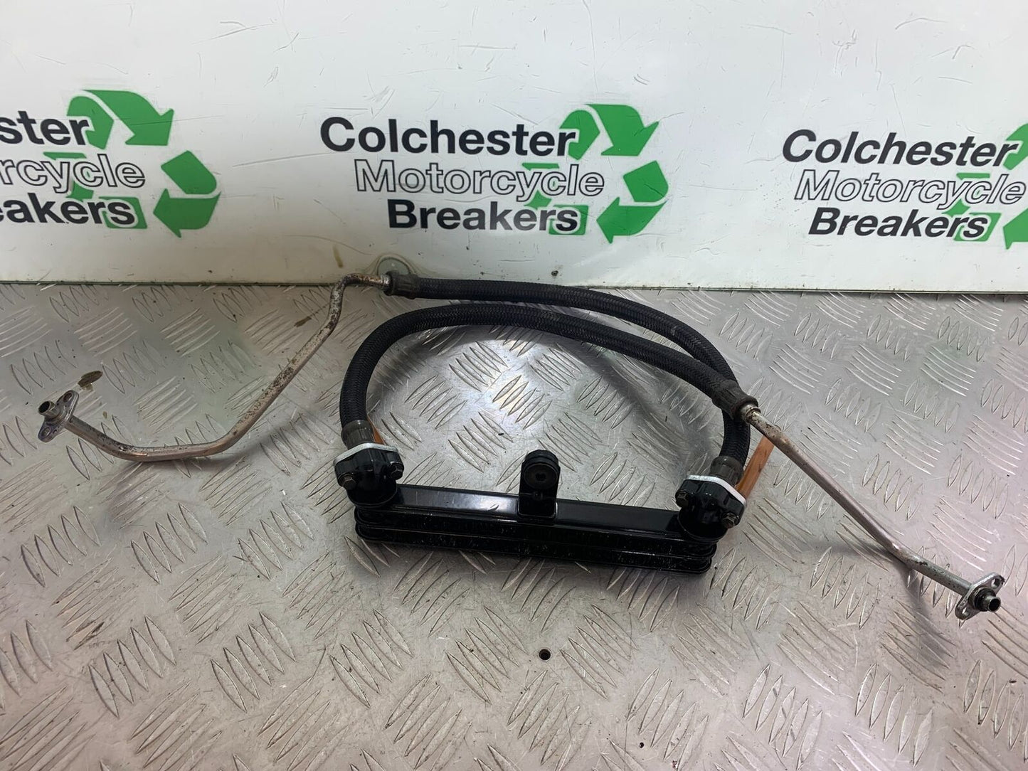 HONDA VFR750 VFR 750 FL-M-N-P OIL COOLER AND LINES YEAR 1990-93 (CMB1093)