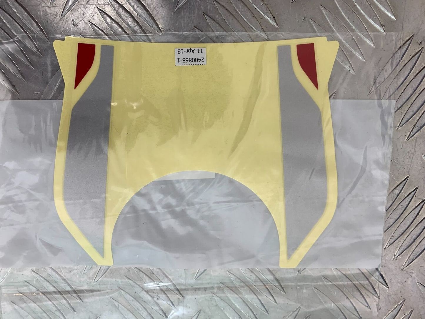 TRIUMPH 1050 SPEED TRIPLE RS TANK STICKER T2400868 2018-2020 (CMB1029)