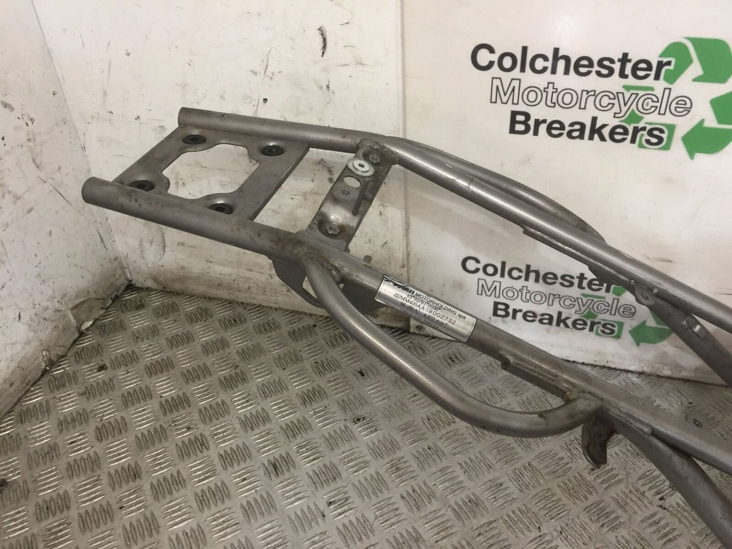 DUCATI MONSTER S4 916 FRAME REG LOG BOOK YEAR 2001 STOCK (755)