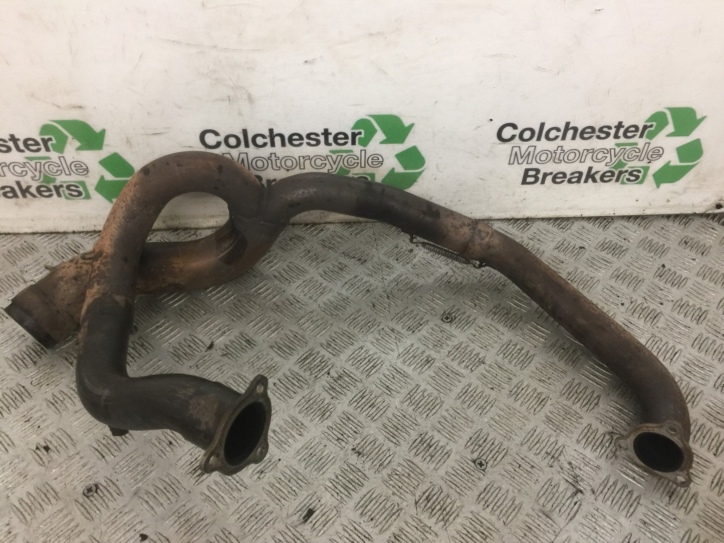 APRILIA RSV1000 RSV 1000 EXHAUST DOWNPIPES YEAR 1999 2000 (STOCK 770)