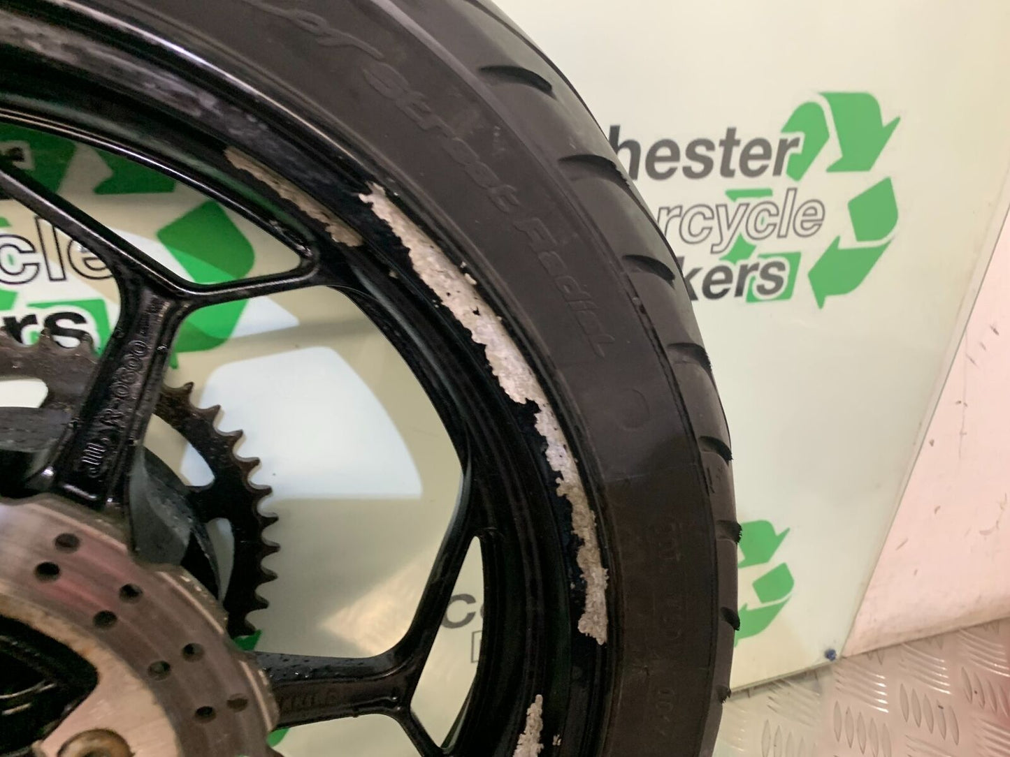 KAWASAKI NINJA 250 SL REAR WHEEL YEAR 2015-2017 (STOCK 983)