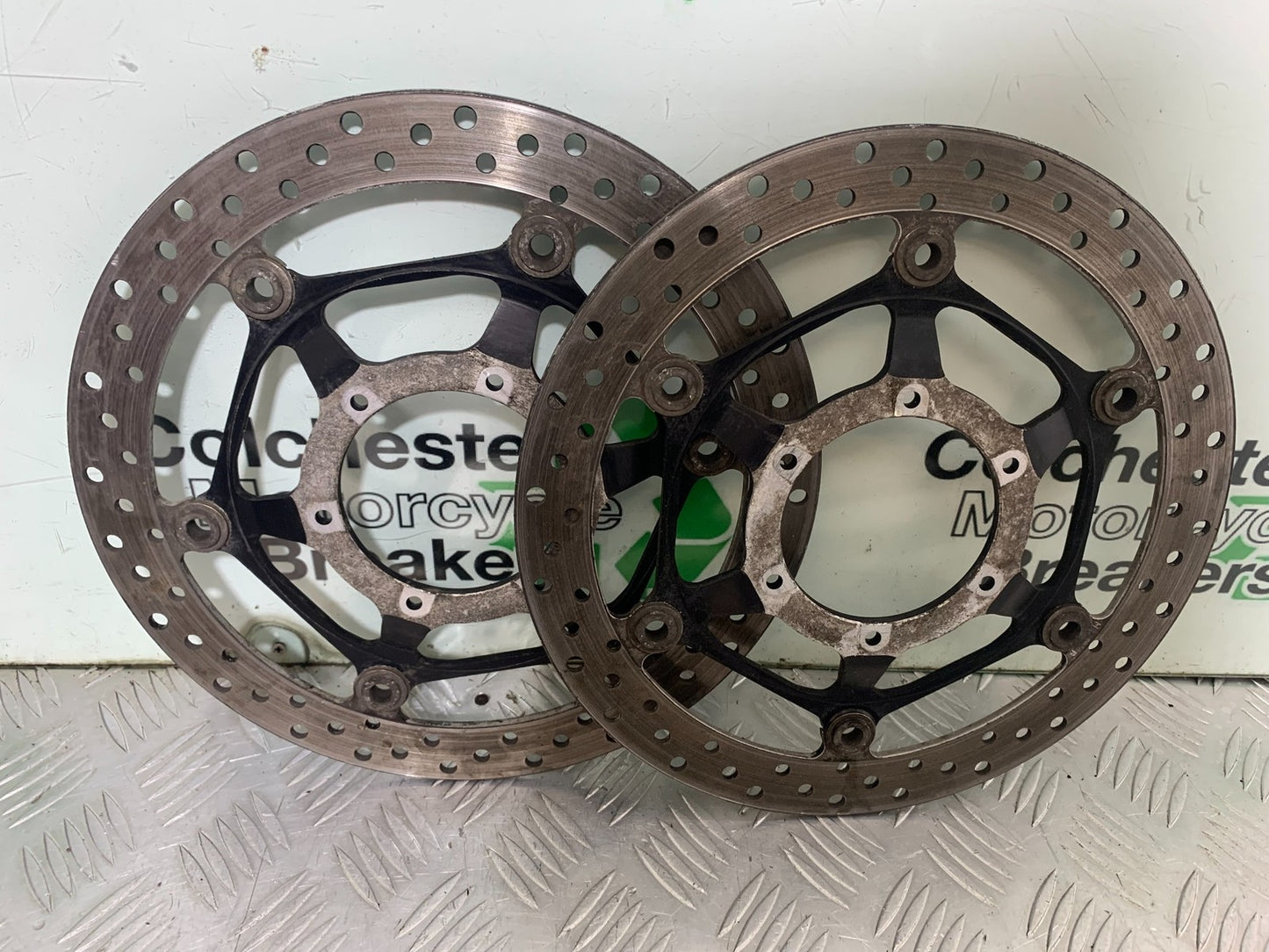 HONDA CBR1000 rr FIREBLADE FRONT BRAKE DISCS 2012-2016 (CMB1280)