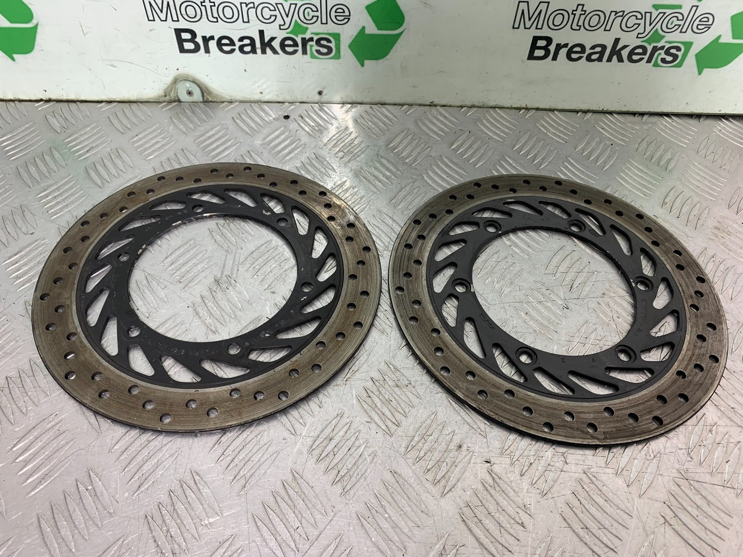 HONDA NT 700 V DEAUVILLE FRONT BRAKE DISCS YEAR 2006-2010 (CMB1298)