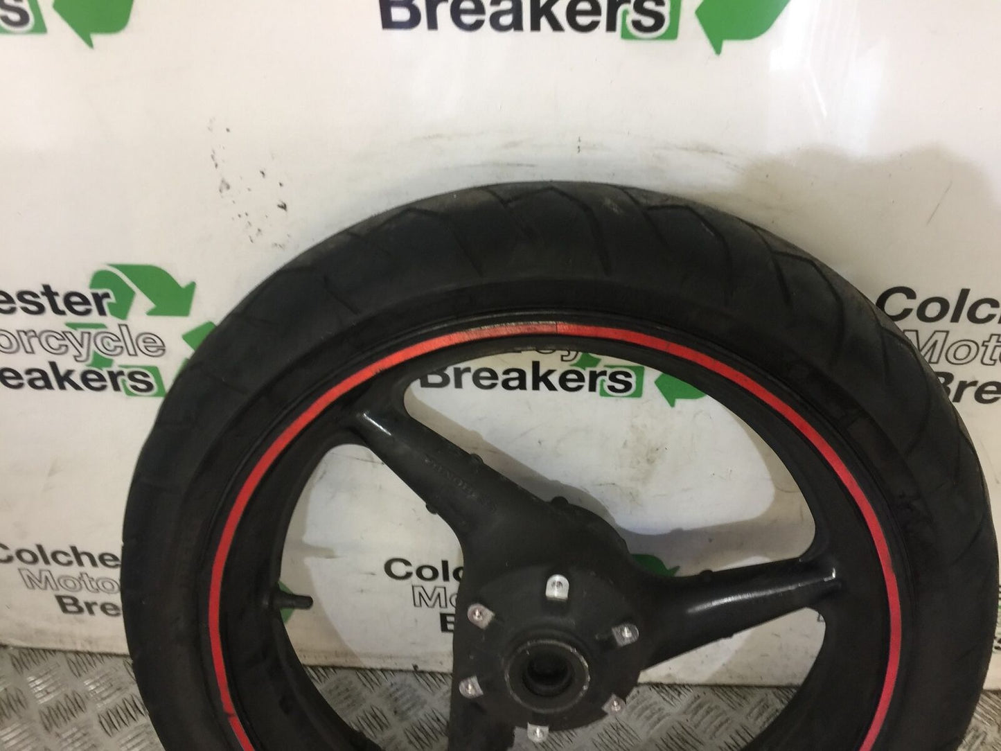 HONDA CBR929 FIREBLADE FRONT WHEEL YEAR 2000-01 (STOCK 683)