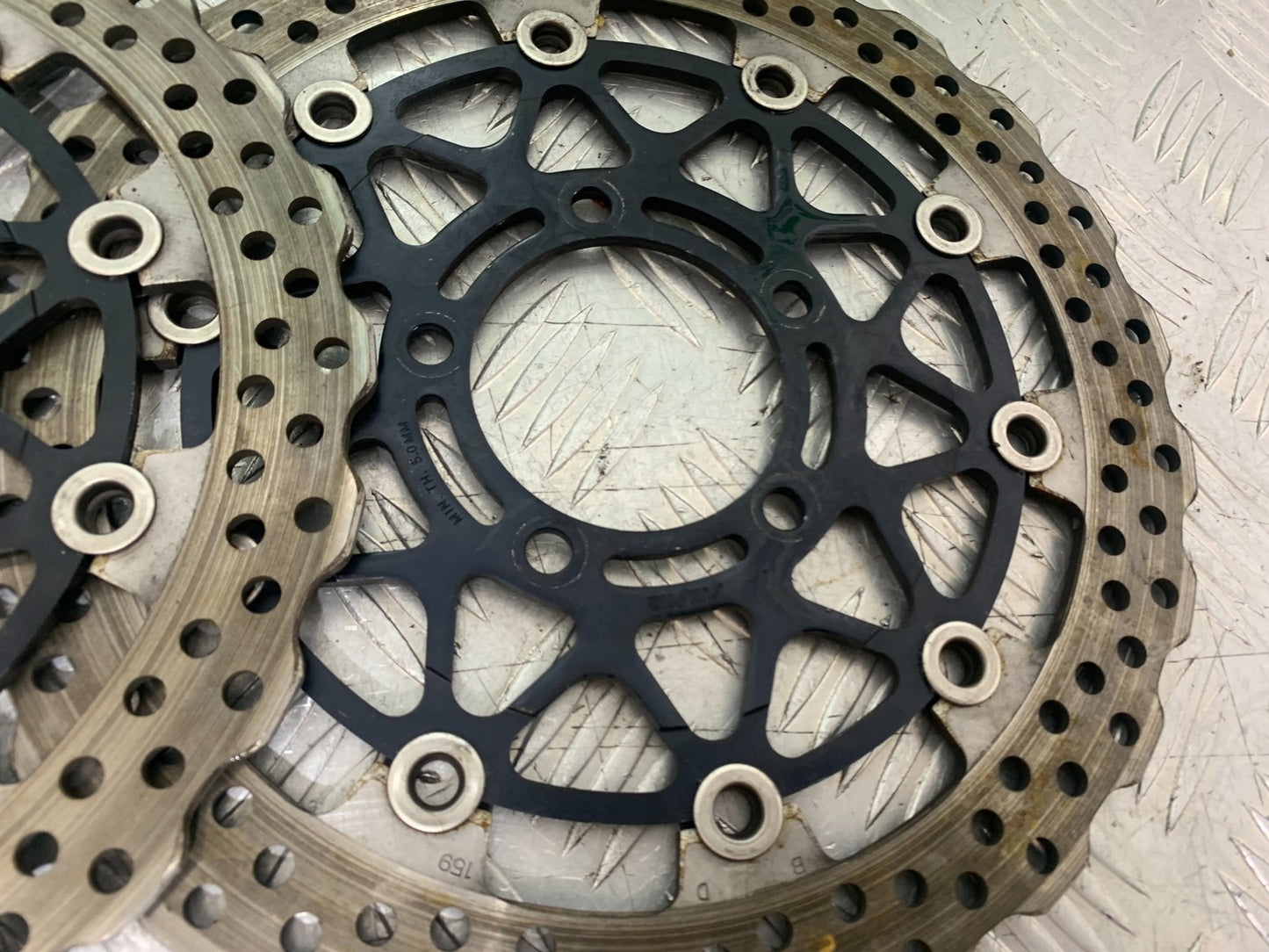 KAWASAKI ZX10R ZX10 R FRONT BRAKE DISCS 2008-2010 (CMB1206)