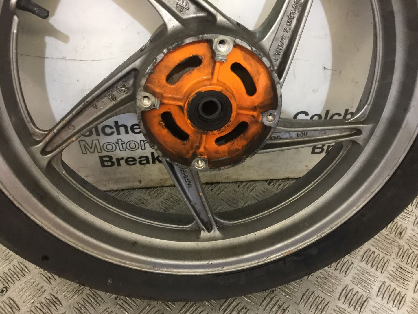HONDA CBR125 CBR 125 REAR WHEEL YEAR 2011-2017 (STOCK 732)