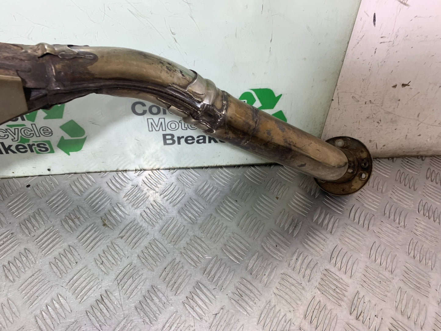 KAWASAKI ZX9R ZX9 R EXHAUST DOWNPIPES YEAR 1998-1999 (CMB1329)