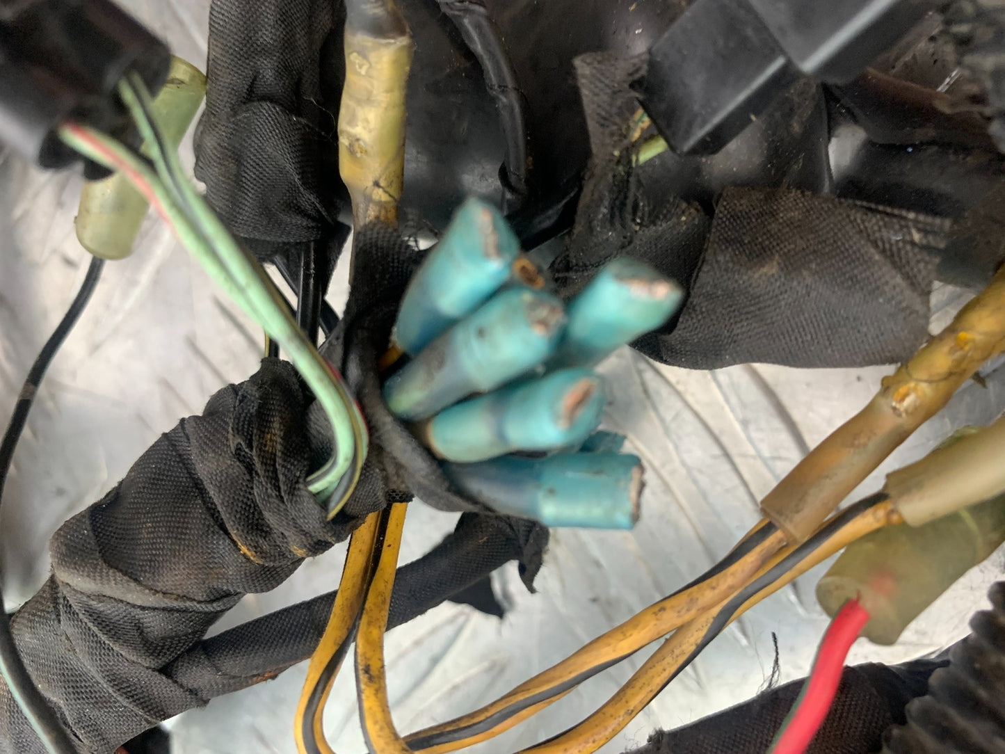 KAWASAKI VN1500 CLASSIC WIRING LOOM (SOLD AS PARTS) YEAR 1999 -2006 (CMB1166)