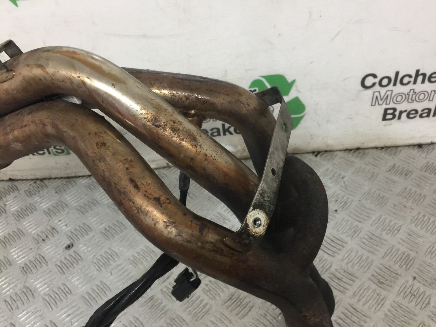 TRIUMPH 955i TIGER EXHAUST DOWNPIPES YEAR 2001-2006 (STOCK 818)