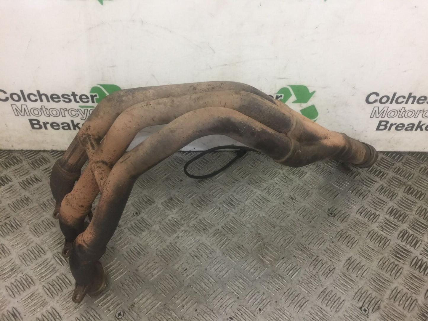 TRIUMPH 1050 SPRINT EXHAUST DOWNPIPES YEAR 2010 (STOCK 435)