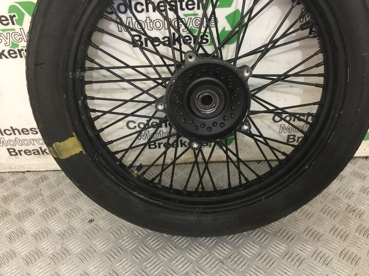 HONDA VT600 VT 600 SHADOW FRONT WHEEL YEAR 1996 (STOCK 747)