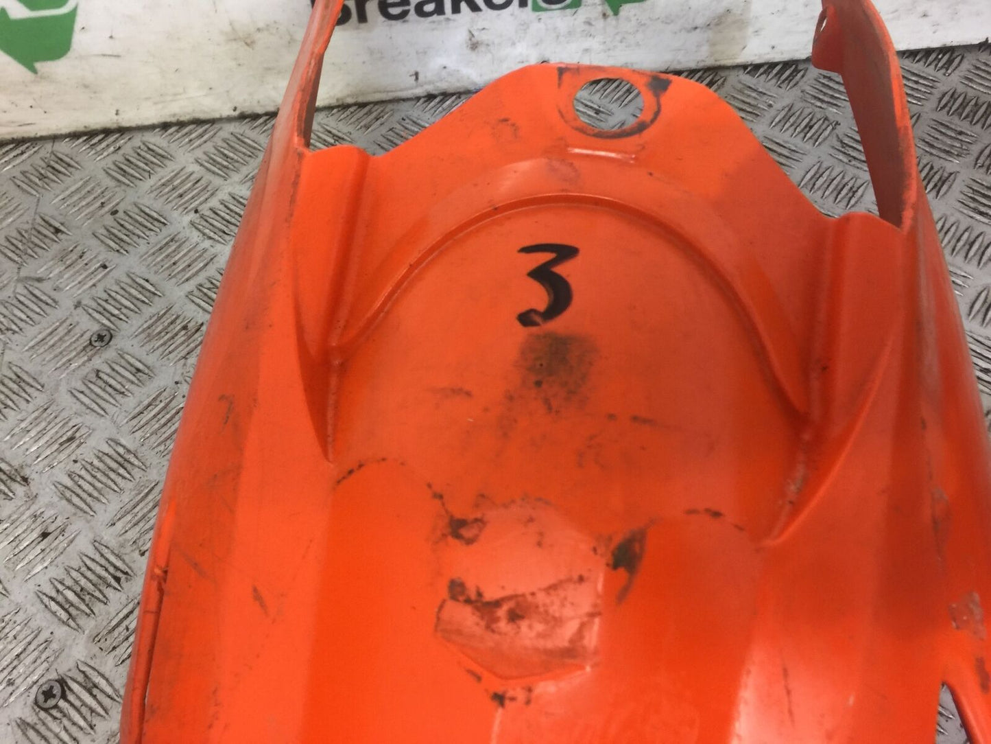 KTM450 KTM 450 EXC REAR MUDGUARD YEAR 2004 (STOCK 520)