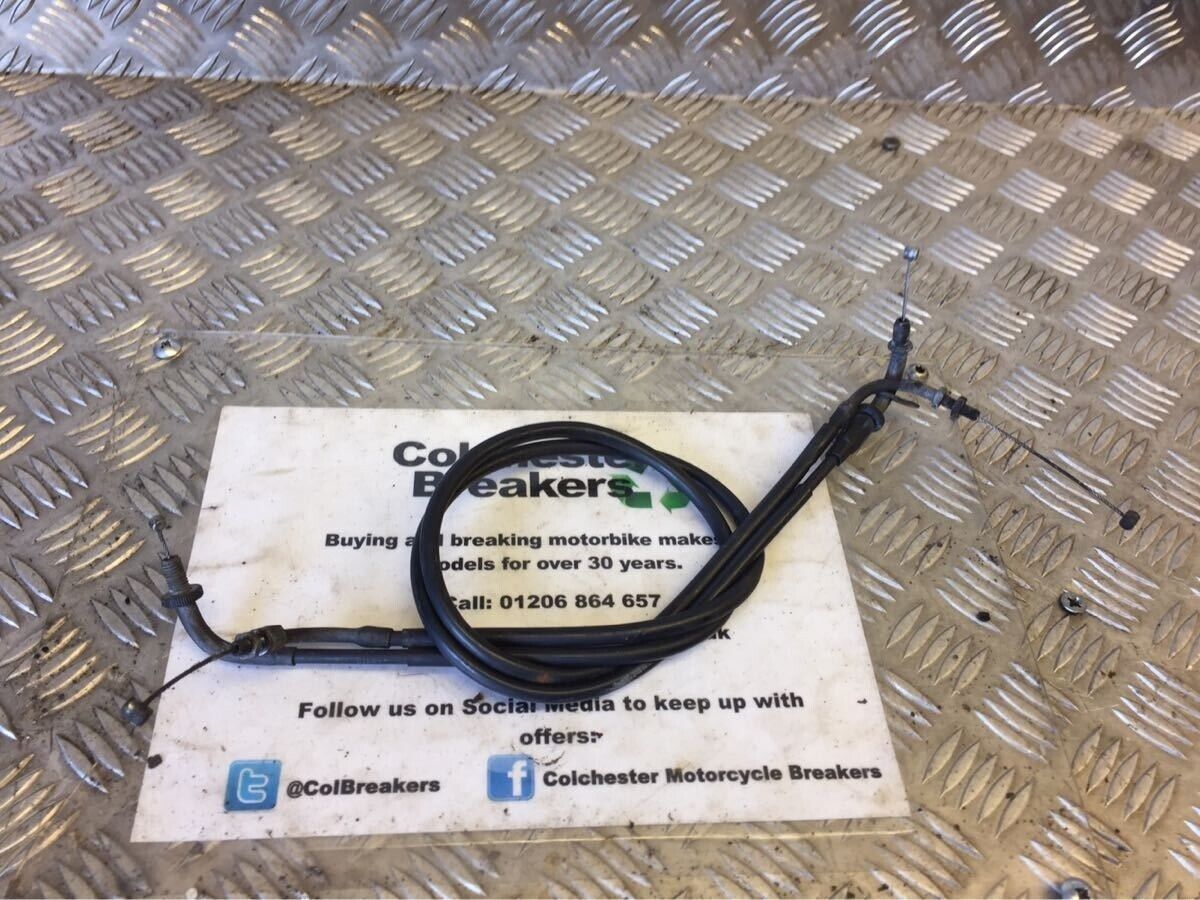 YAMAHA XVS400 XVS 400 DRAGSTAR THROTTLE CABLES YEAR 1999