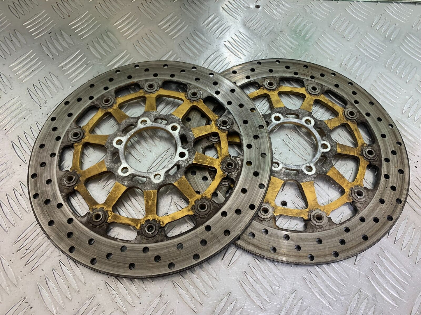 APRILIA FUTURA RST 1000 FRONT BRAKE DISCS YEAR 2001-2005 (CMB1033)