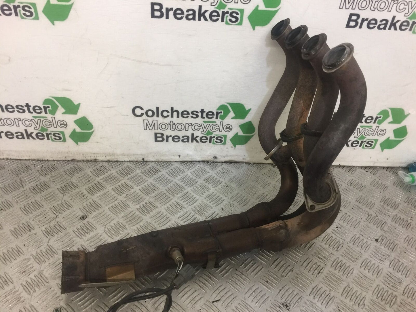 KAWASAKI ZX6R EXHAUST DOWNPIPES YEAR 2009-2012 (STOCK 626)