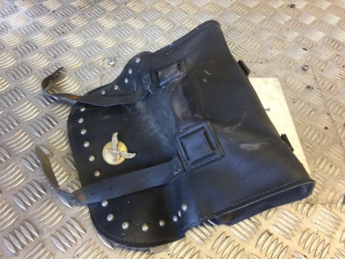 YAMAHA XVS400 XVS 400 DRAGSTAR LEATHER BAG YEAR 1999