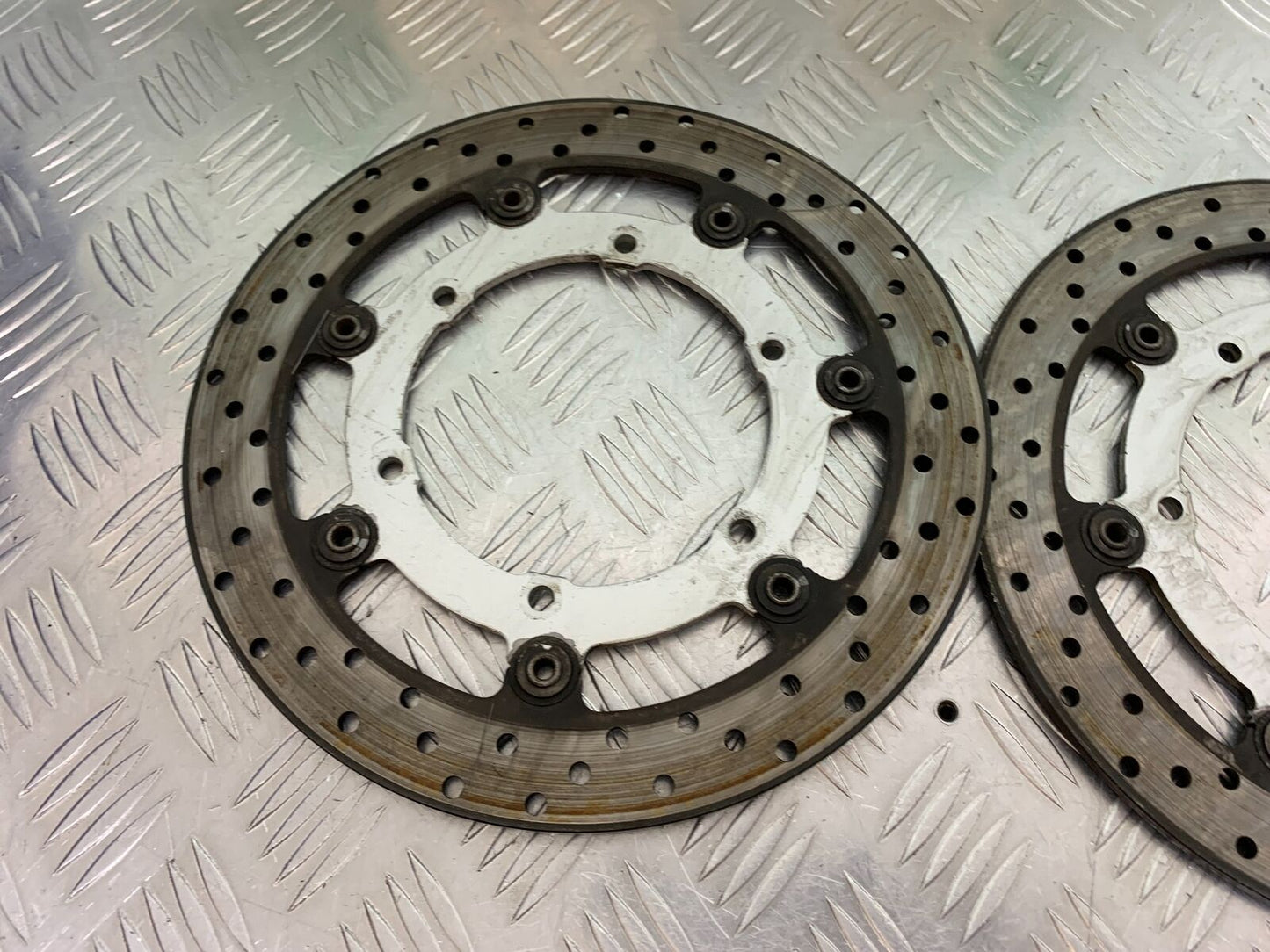 YAMAHA XVS 1300 MIDNIGHT STAR FRONT BRAKE DISCS YEAR 2007-16 (CMB1027)