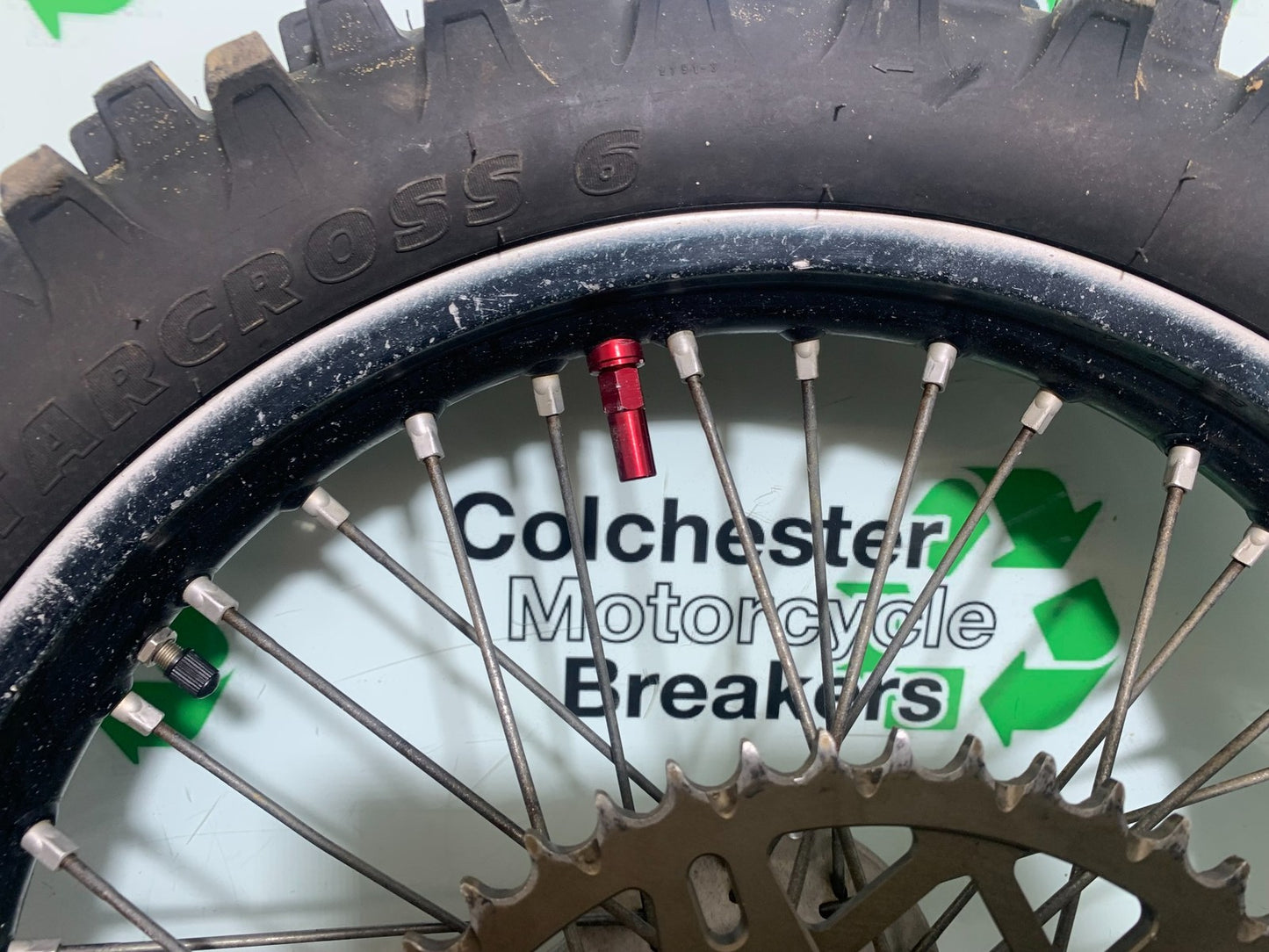 KAWASAKI KXF450 KXF 450 REAR WHEEL YEAR 2013 CMB1217)
