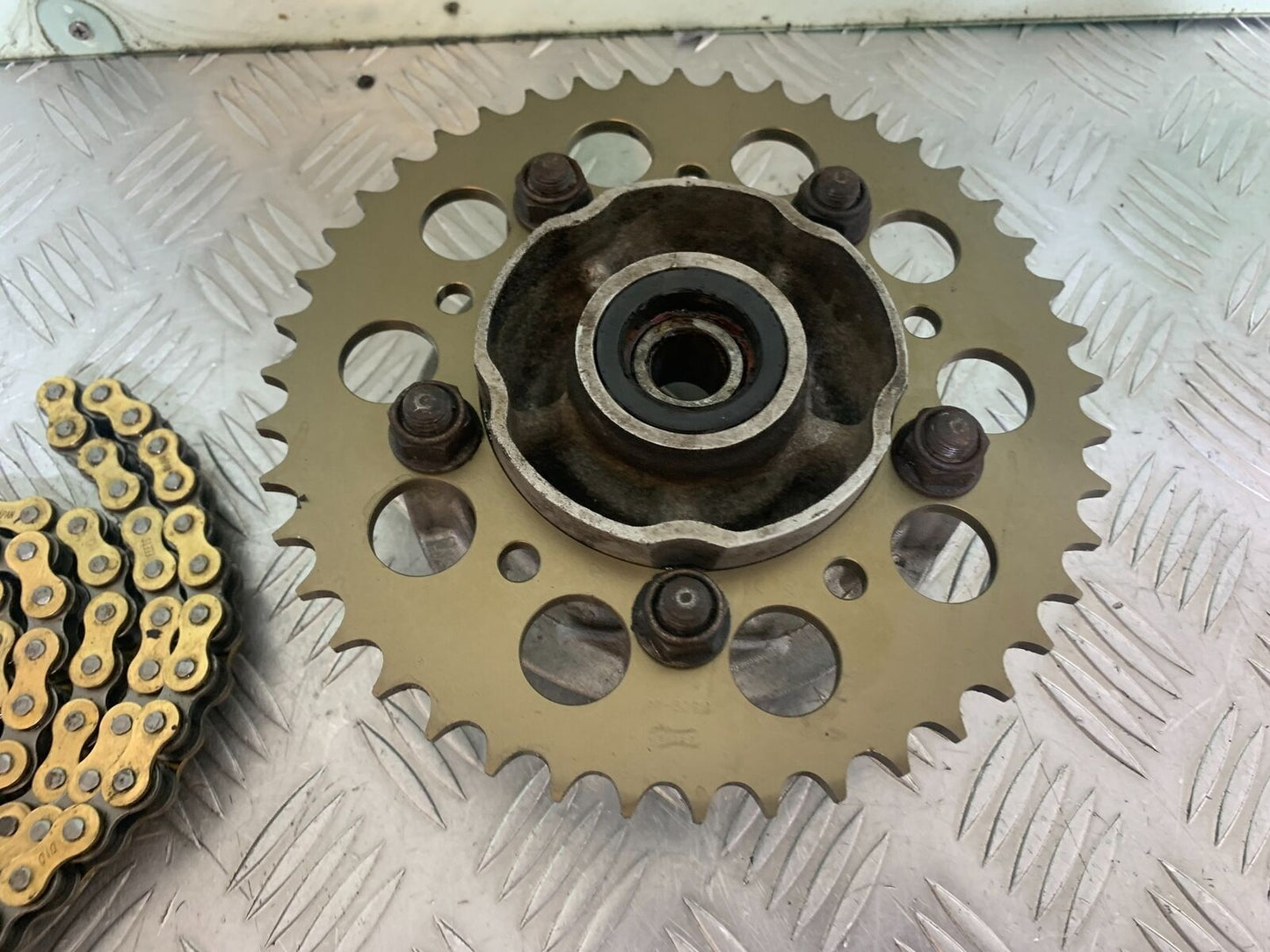 HONDA CBR600 CBR 600 F2 CHAIN AND REAR SPROCKET YEAR 1991-1994(CMB1133)