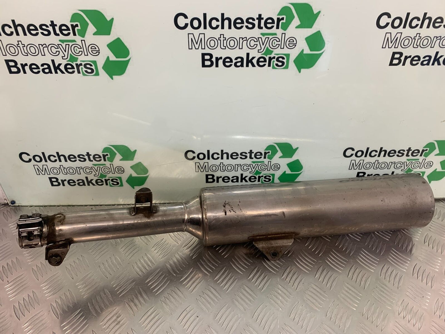 HONDA CBR1100 BLACKBIRD LEFT SILENCER YEAR 1999-05 (STOCK 961)