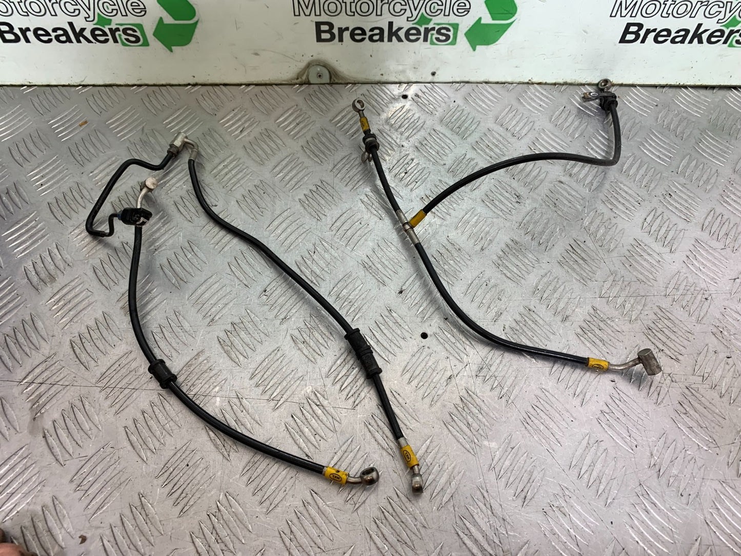 HONDA CBR1000 RR BRAIDED BRAKE LINES YEAR 2008-2011 (CMB1330)