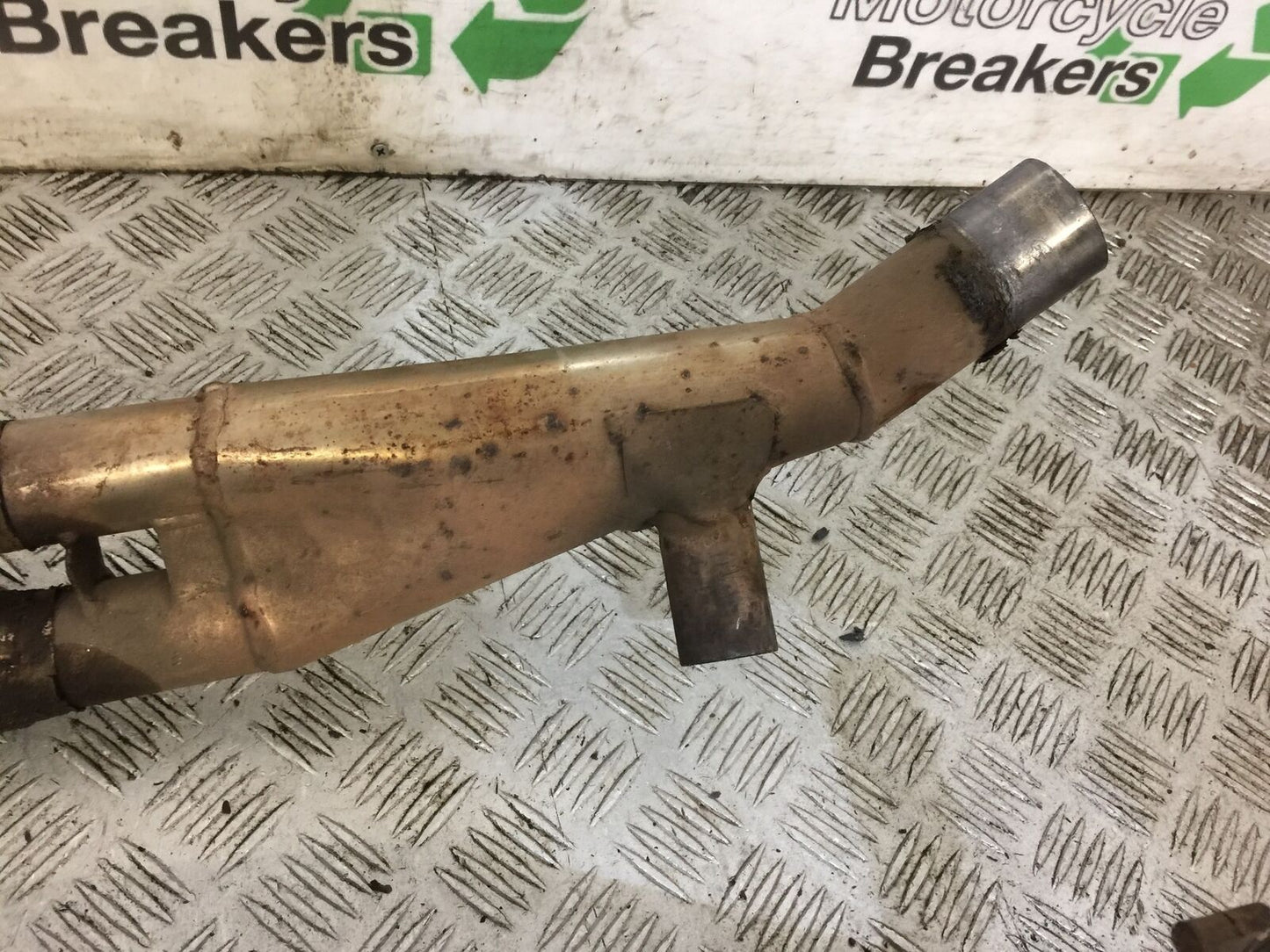 YAMAHA XJR1300 XJR 1300 EXHAUST DOWNPIPES YEAR 1999-2005 (STOCK 708)