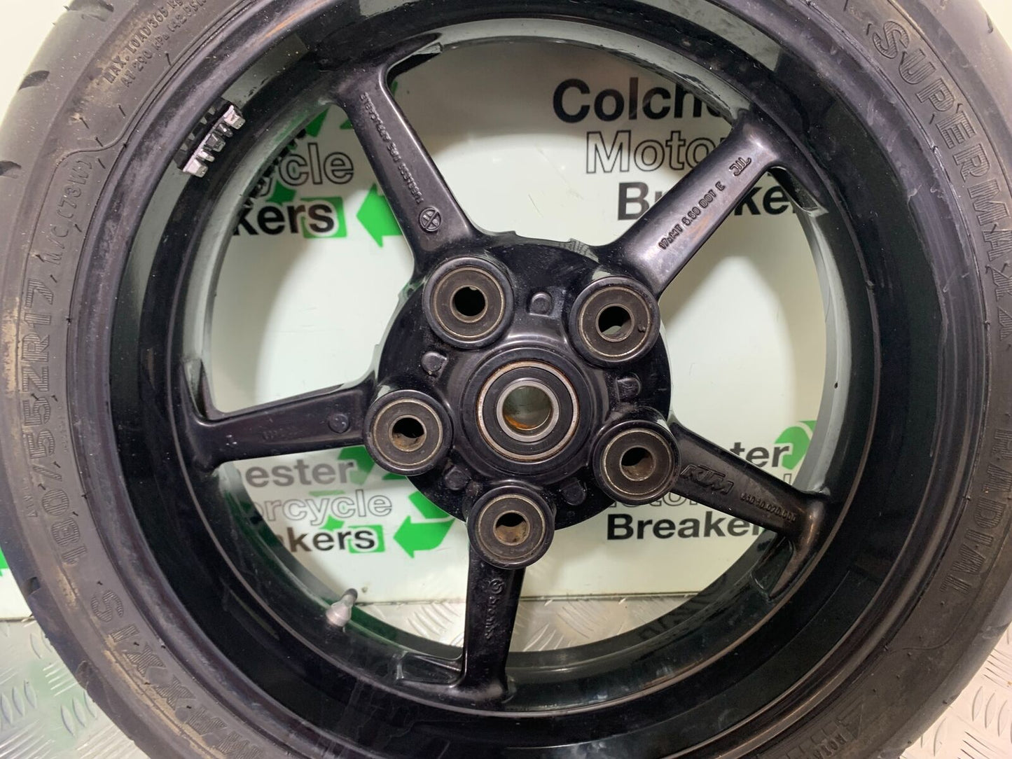 KTM 990 SUPERMOTO T REAR WHEEL YEAR 2010-2011 (CMB1032)