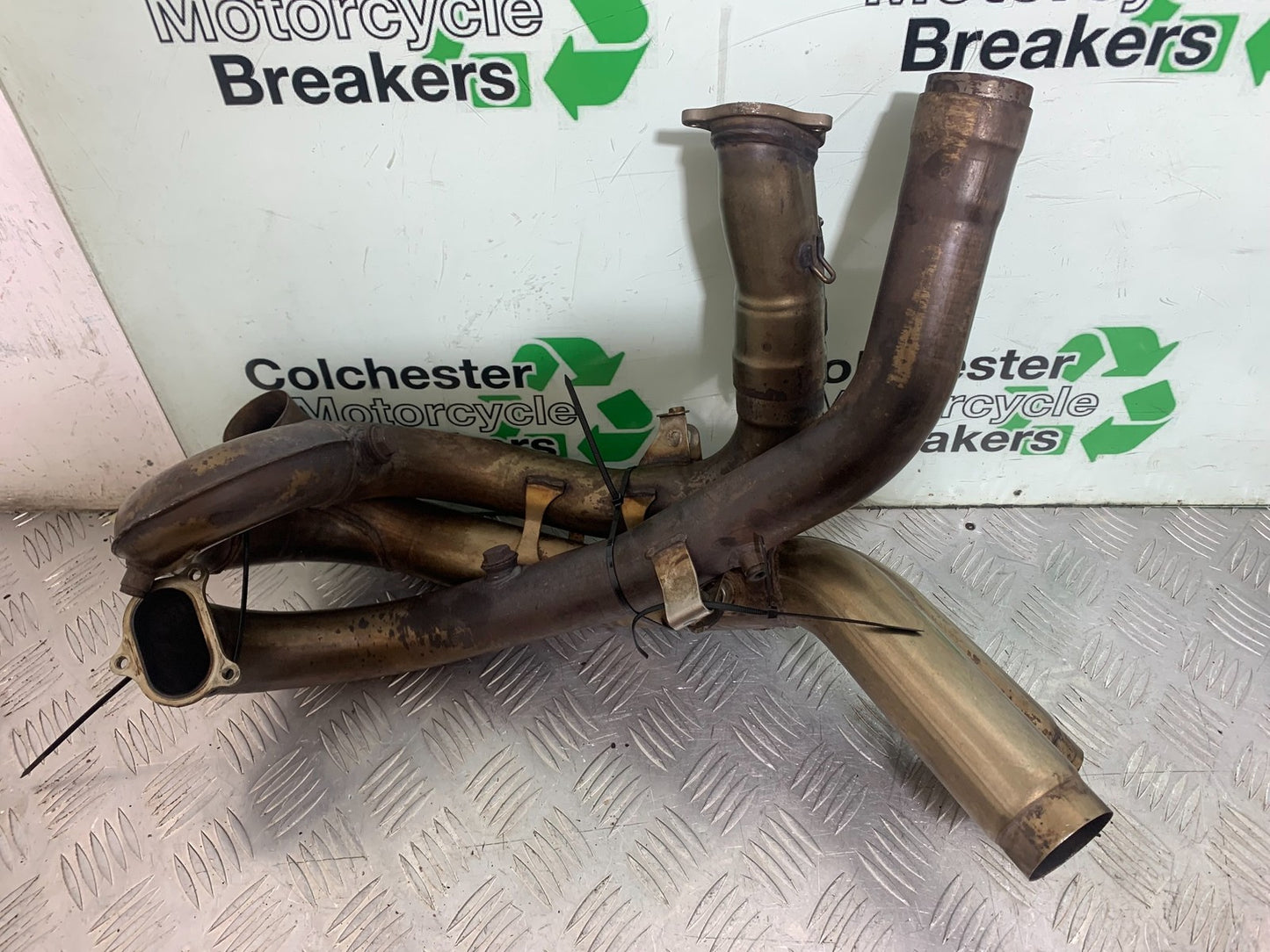 DUCATI 1198 S EXHAUST DOWNPIPES YEAR 2009-2011 (CMB1219)
